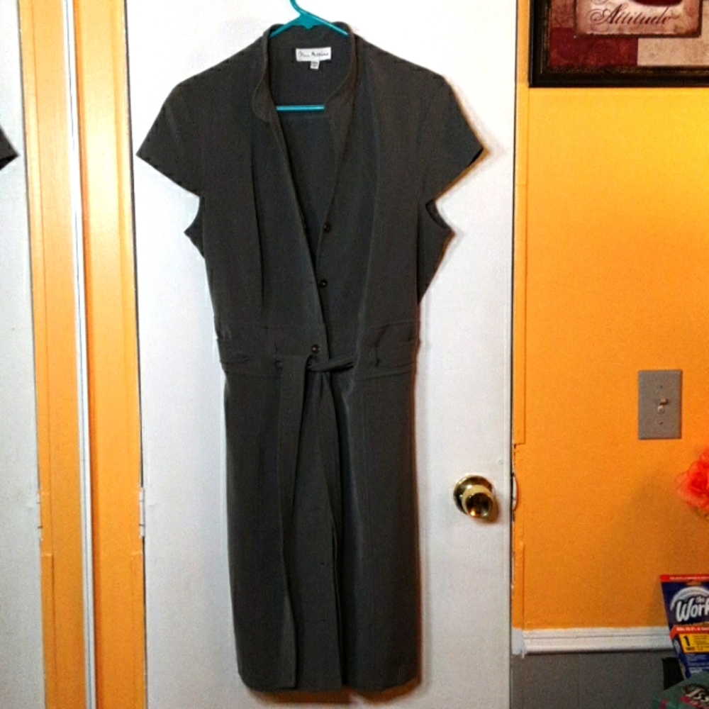 Gray dress size 16